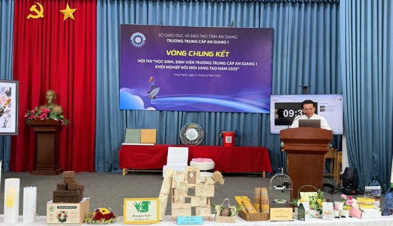 TRƯỜNG TRUNG CẤP AN GIANG 1 LAN TỎA TINH THẦN KHỞI NGHIỆP ĐỔI MỚI SÁNG TẠO